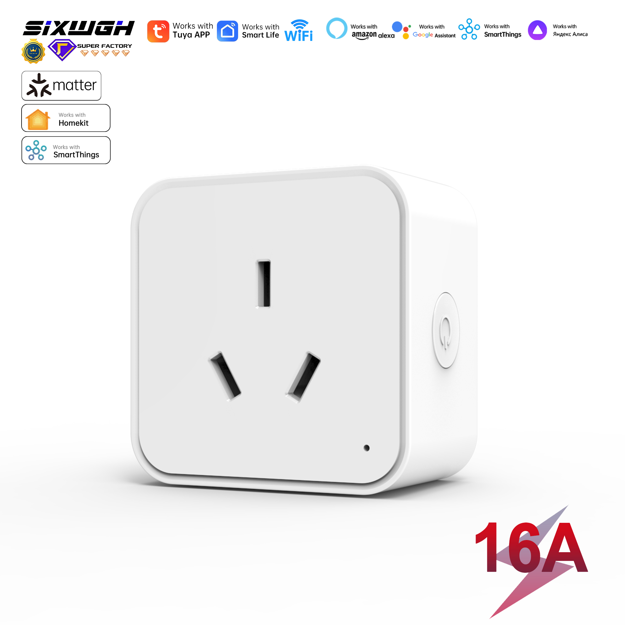Smart Home Energy App - Matter Smart Plug AU Socket Energy