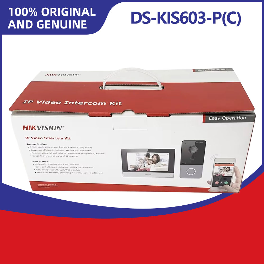 Smart Home Hikvision - Hikvision DS-KIS603-P IP Video Intercom Kit