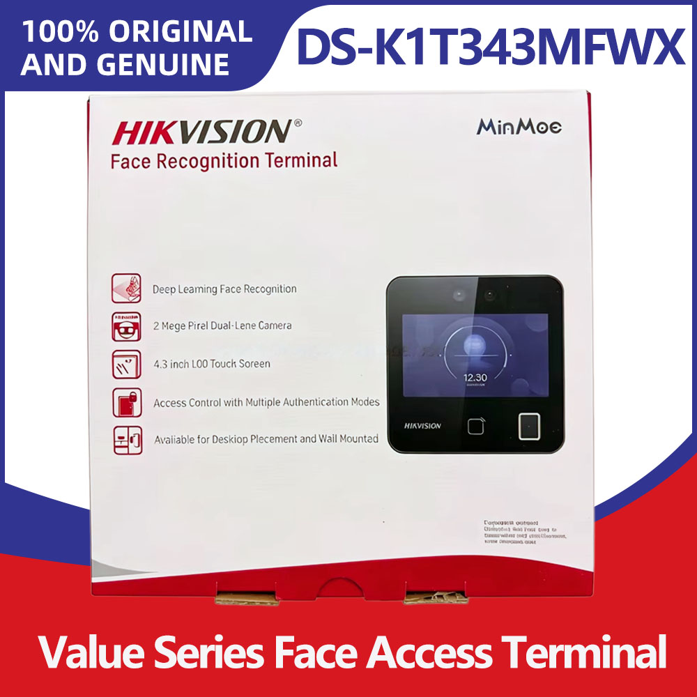 Smart Home Hikvision - Hikvision DS-K1T343MFWX Face Recognition Access Terminal