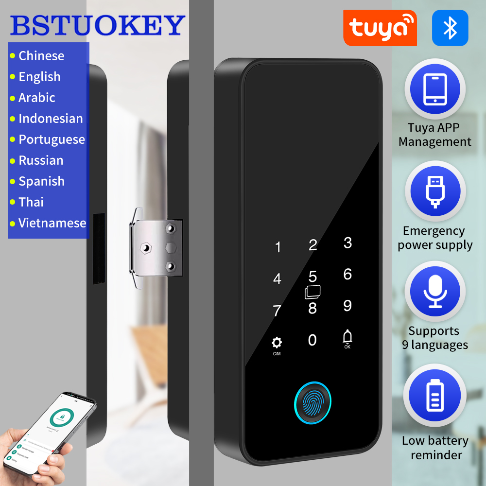 Smart Home Green - Tuya Smart Life Bluetooth Glass Door