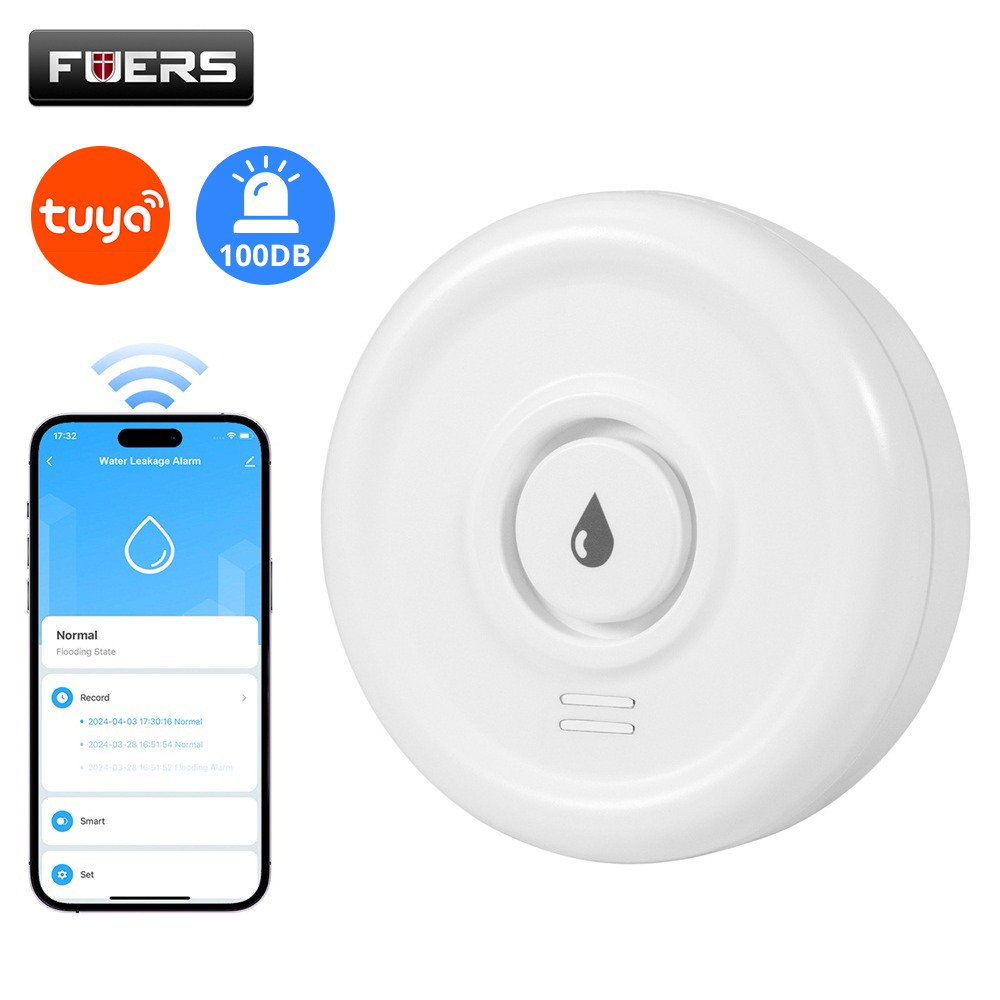 Smart Home Security System - Fuers Water Leakage Detector Smart Home