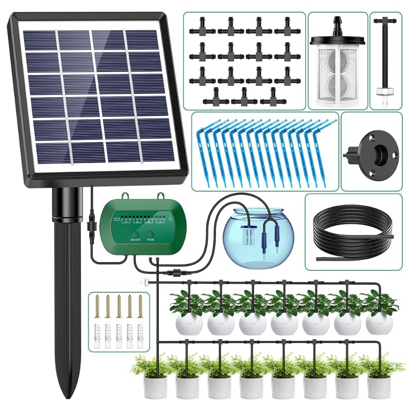 Smart Home Green - Solar Intelligent Irrigation Kit 6V 2W