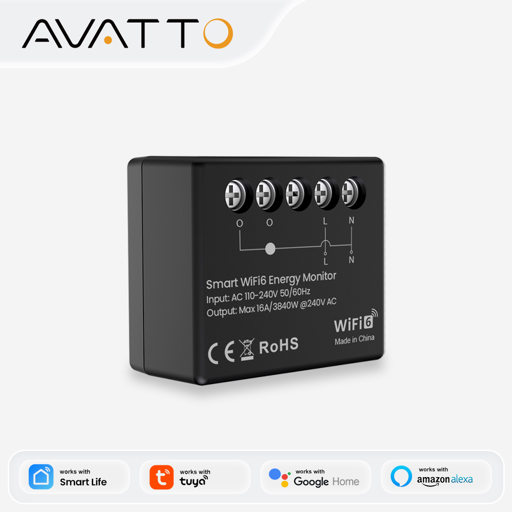 Smart Home Energy App - AVATTO WiFi 6 Mini Smart Energy