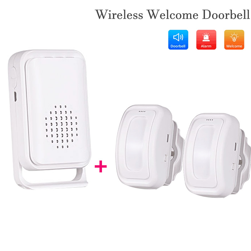 Smart Home Security System - Wireless Welcome Doorbell Home Shop Store