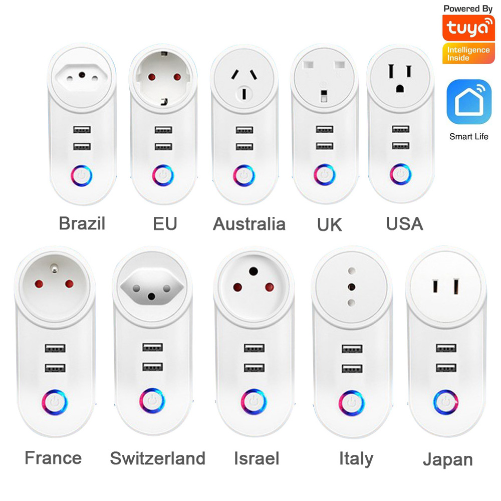 1Pcs 2.4G WIFI Power Plug With - Smart Home Energy App 评论和价格