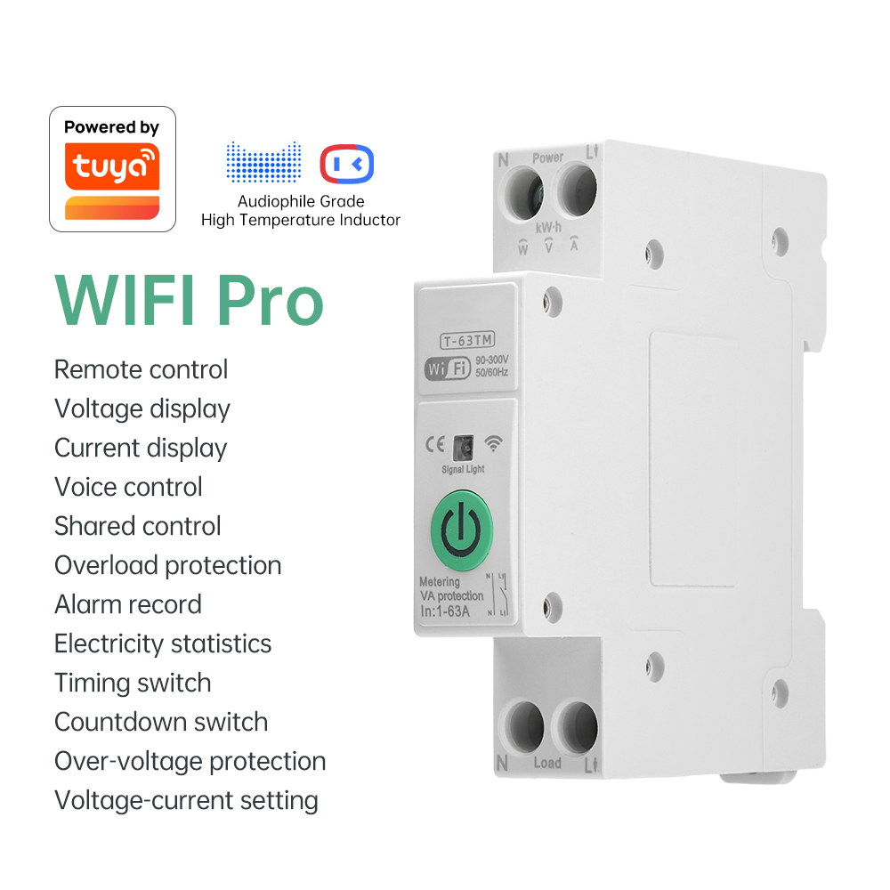 WIFI Smart Circuit Breaker Swi - Smart Home Energy App 评论和价格