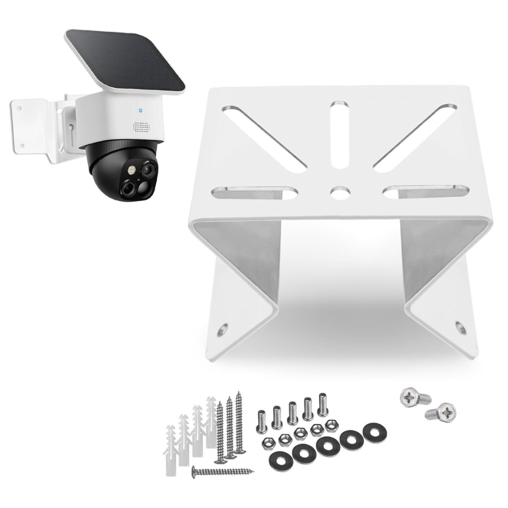 White Corner Mount Bracket for - Eufy Camera S340 评论和价格