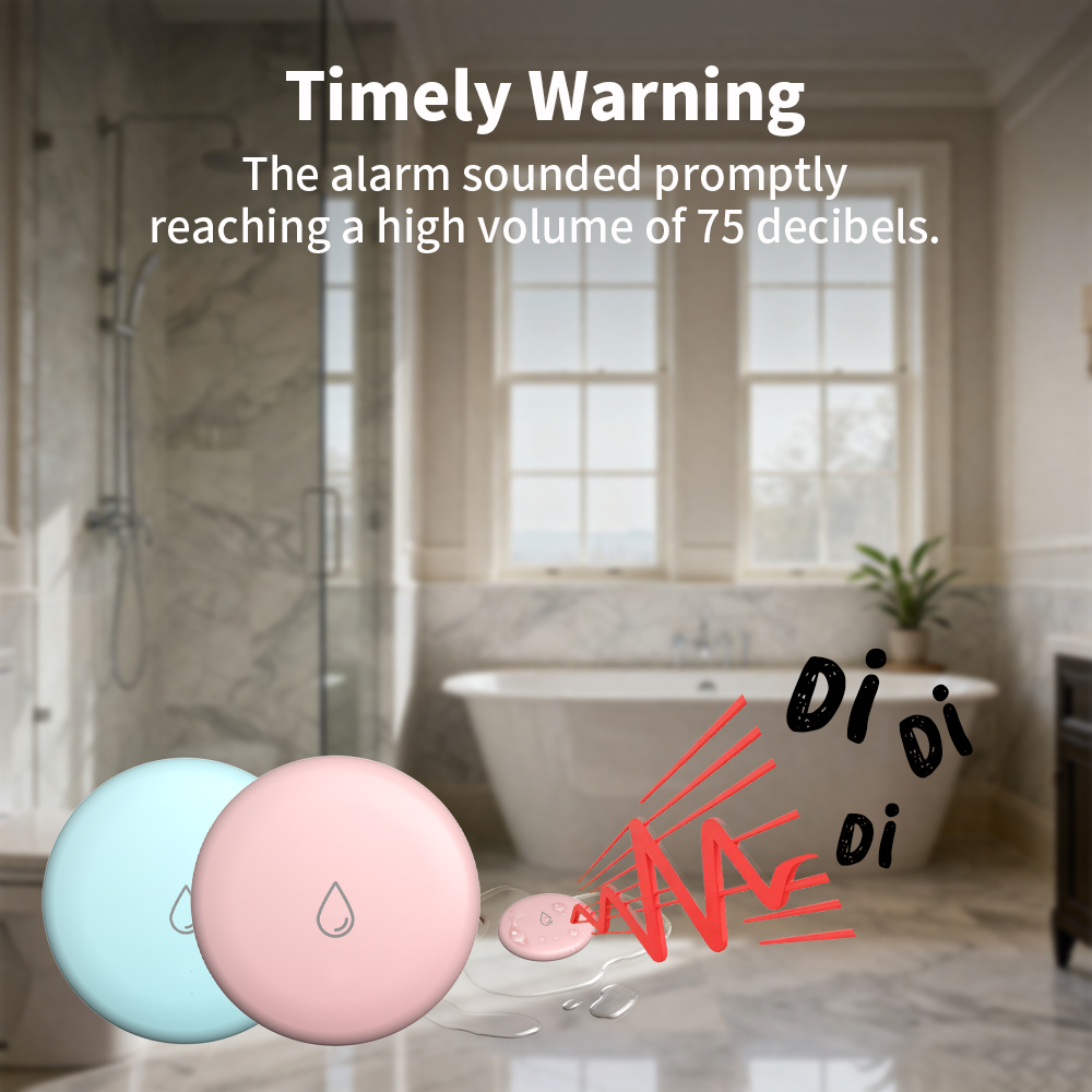 Zigbee Leakage Sensor LED Imme - Smart Home Green 评论和价格