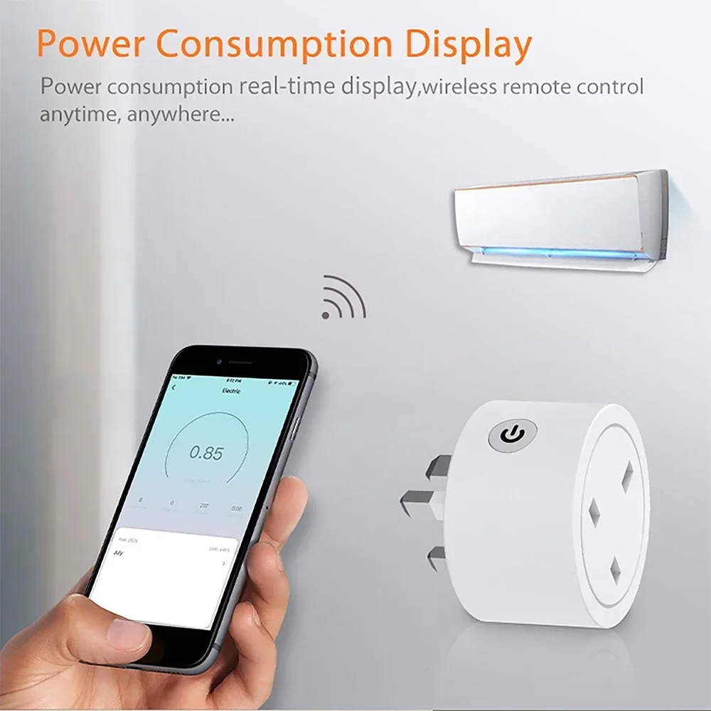 Zigbee Smart Plug 16A UK Socke - Smart Home Energy App 评论和价格