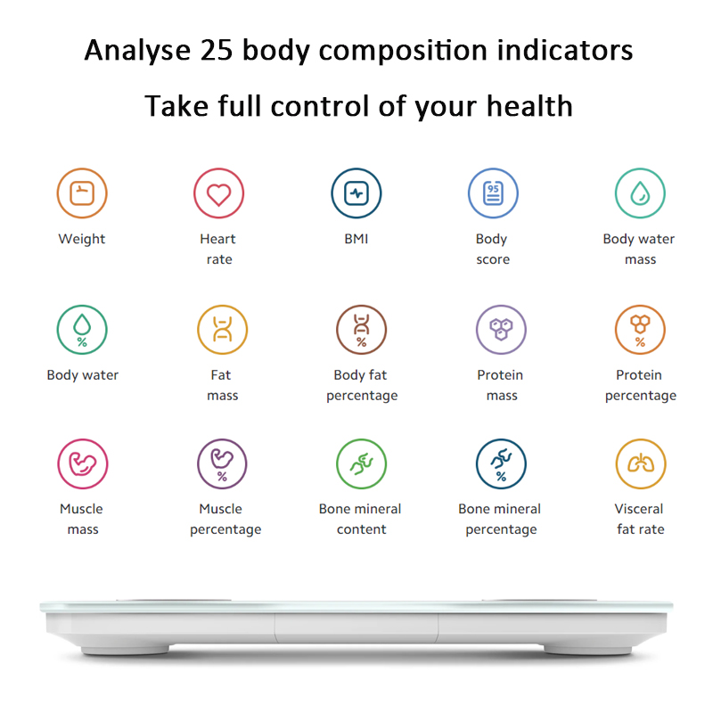 Xiaomi Body Fat Scale S400 Blu - Smart Home Os 评论和价格