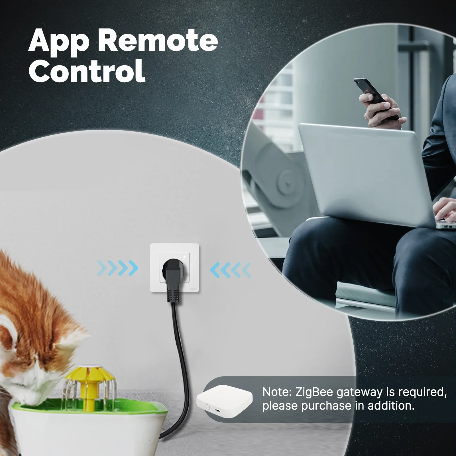 MOES Tuya ZigBee Smart Socket  - Smart Home Energy App 评论和价格