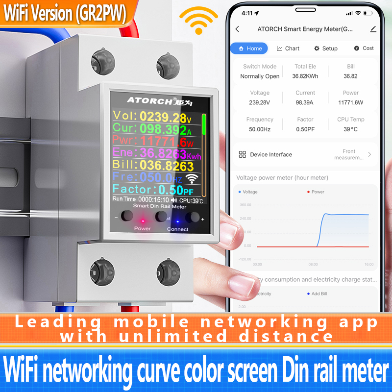 ‌GR2PWS Tuya WiFi Smart Din Ra - Smart Home Energy App 评论和价格