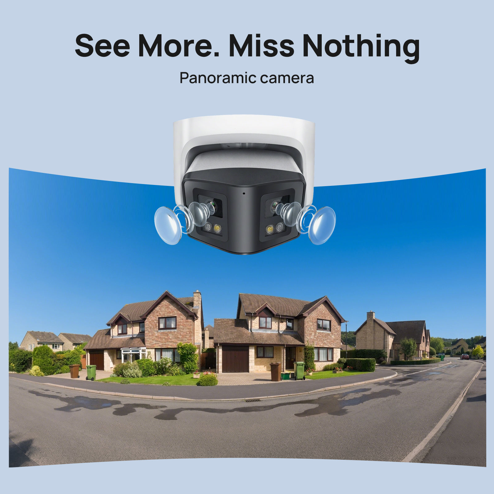 Vikylin 4MP Panoramic Dual Len - Smart Home Hikvision 评论和价格