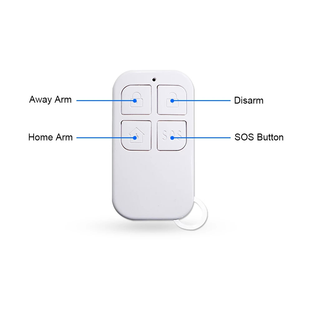 433MHz Wireless Remote Control - Smart Home Security System 评论和价格