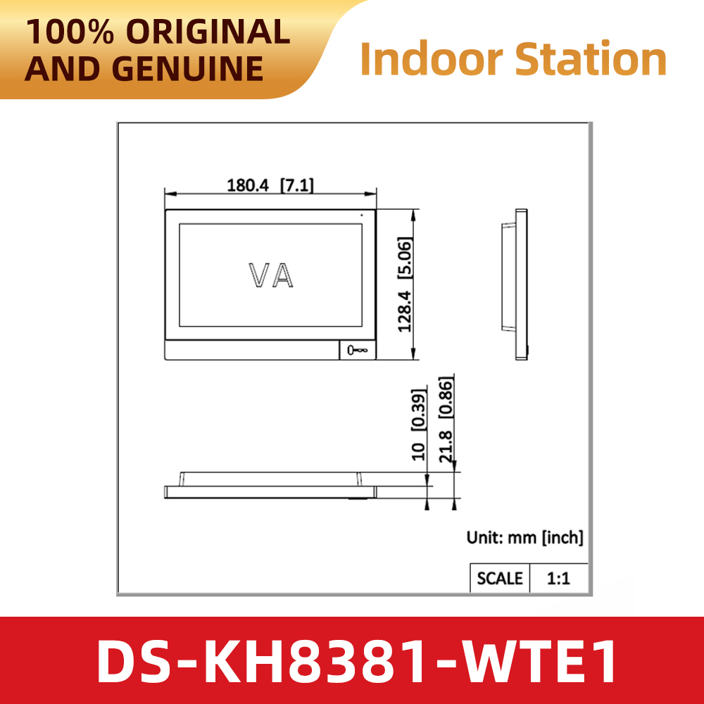 Hikvision DS-KH8381-WTE1 7 Inc - Smart Home Hikvision 评论和价格