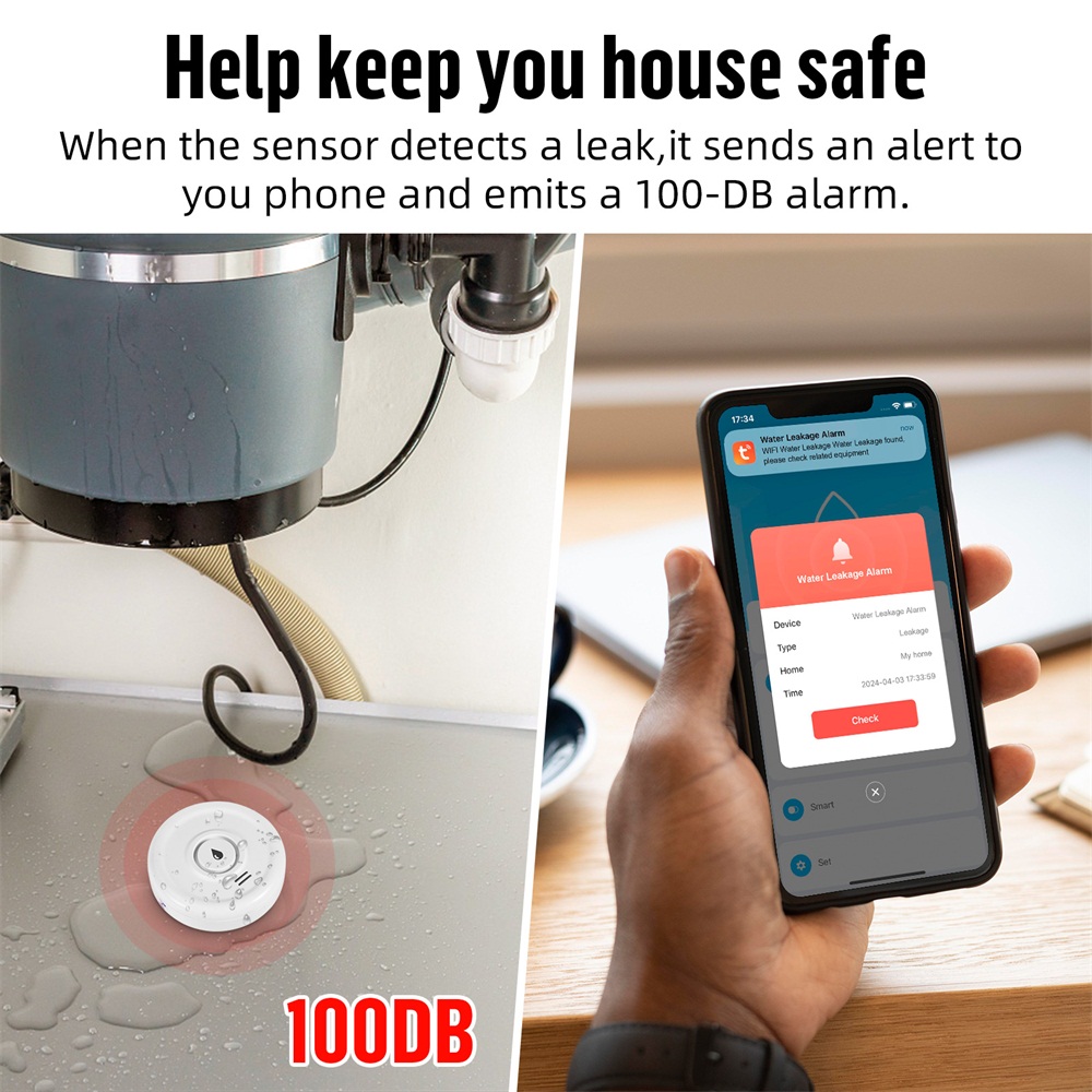 Fuers Water Leakage Detector S - Smart Home Security System 评论和价格