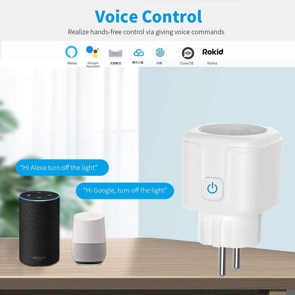 20A EU Smart Plug Wifi Socket  - Smart Home Energy App 评论和价格