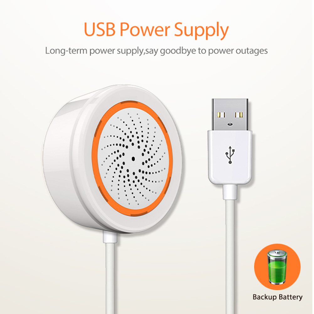 Tuya Zigbee Sound Light Sensor - Smart Home Security System 评论和价格