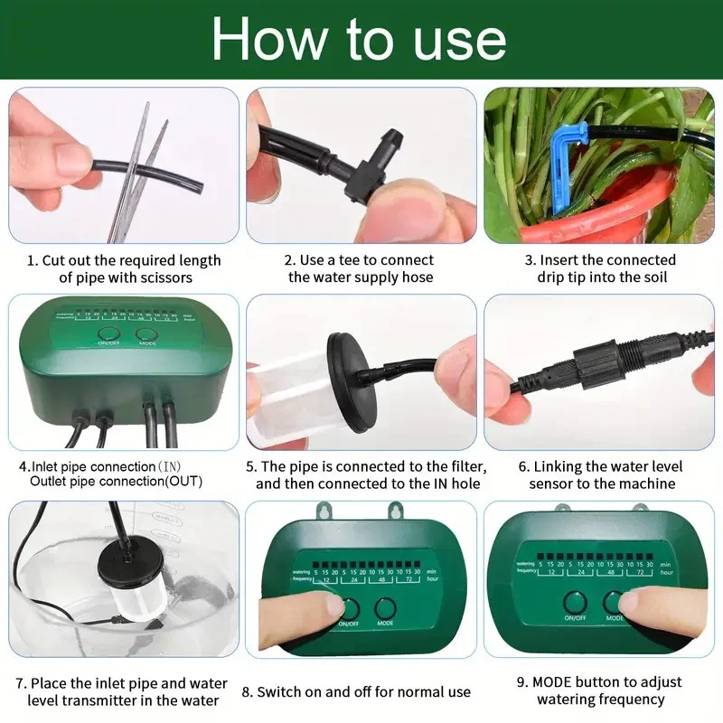 Solar Intelligent Irrigation K - Smart Home Green 评论和价格