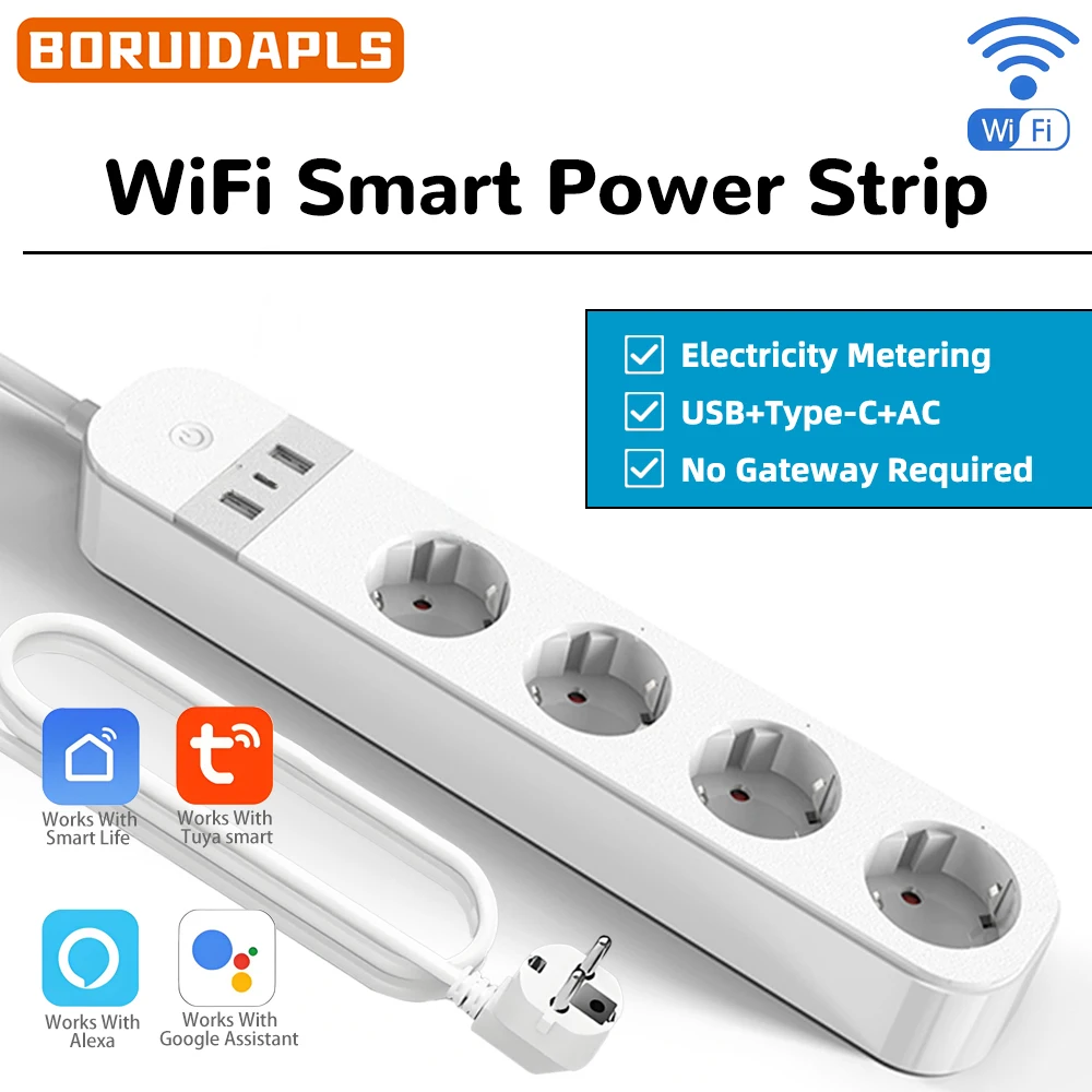 BORUIDAPLS EU Plug WiFi Smart  - Smart Home Energy App 评论和价格