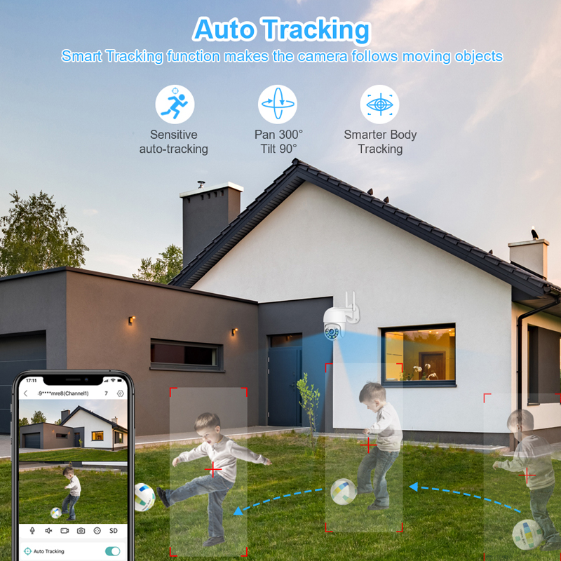 Smar 3MP Wireless CCTV Securit - Smart Home Security System 评论和价格