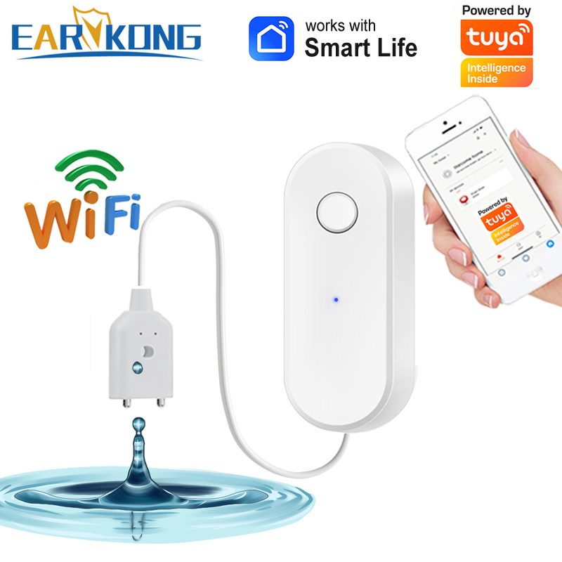 Tuya WiFi Smart Water Leak Sen - Smart Home Green 评论和价格